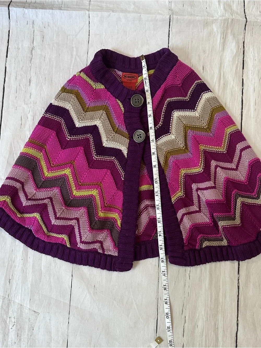Missoni target size